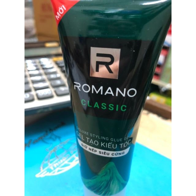 Gel vuốt tóc Romano siêu cứng 50g