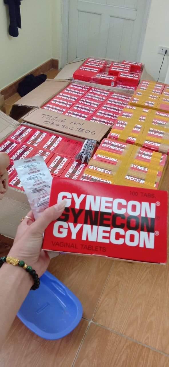 Viên đặt phụ khoa Gynecon Thái Lan(hộp 100v)