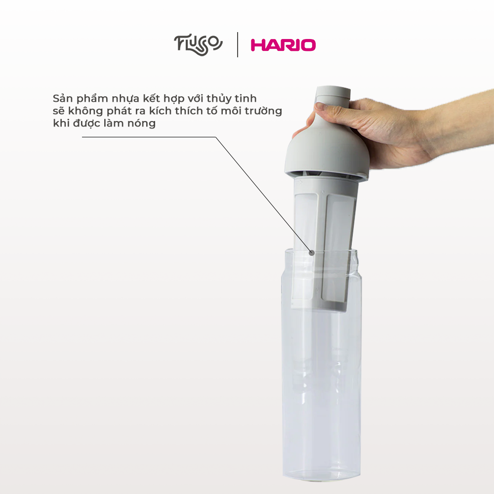 Bình Pha Cà Phê Lạnh - Cold brew Hario 650ml