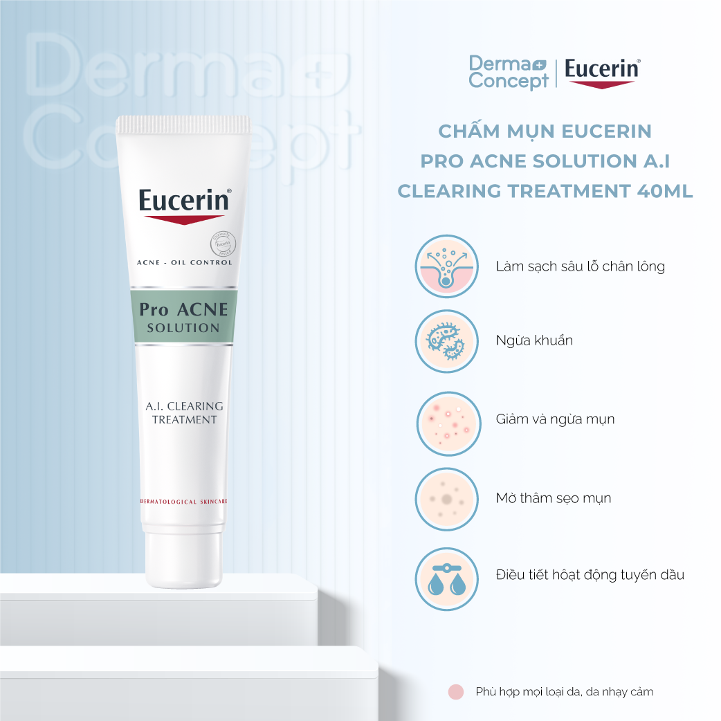 Chấm Mụn Eucerin Pro Acne Solution A.I Clearing Treatment - 40ml