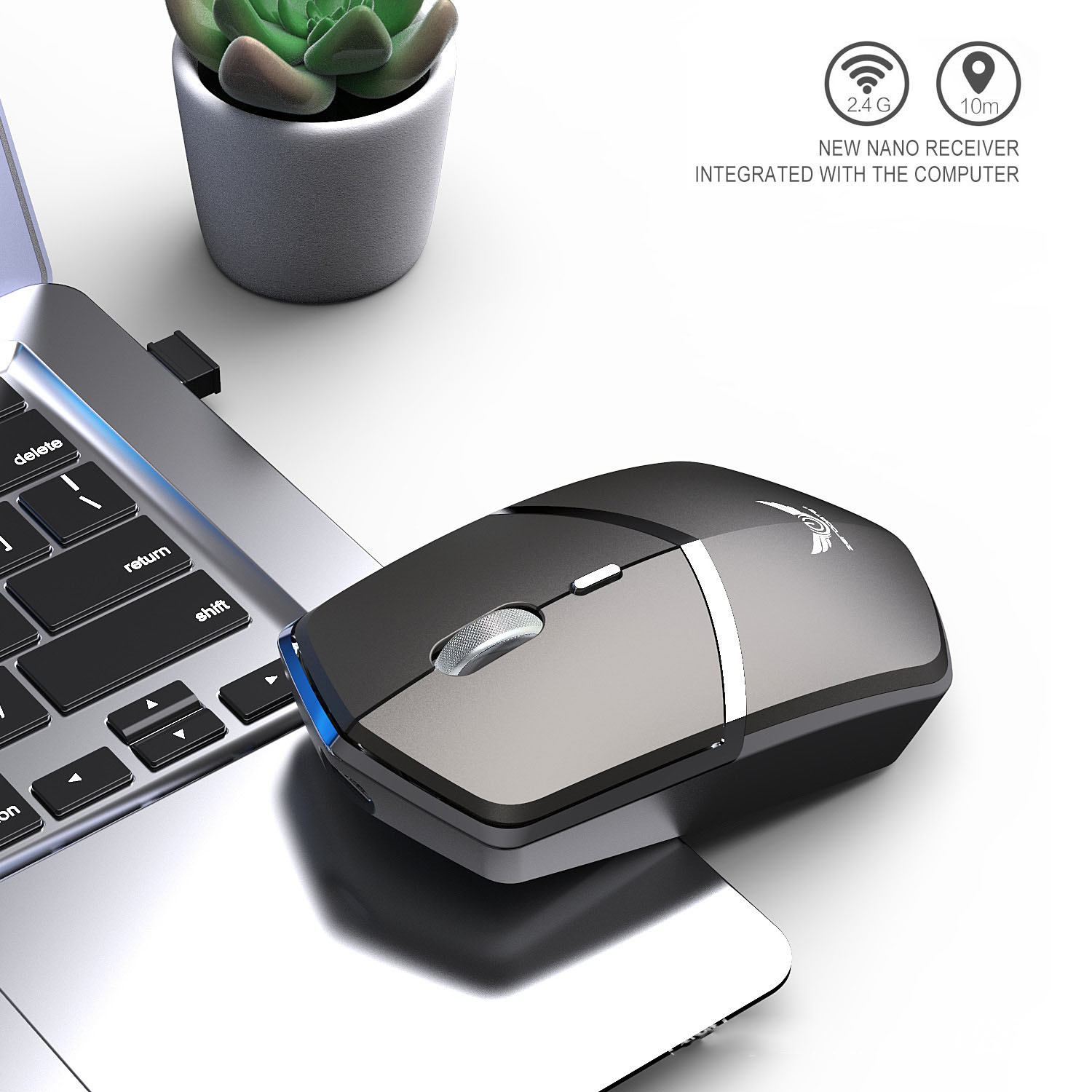 Chuột Bluetooth Gaming Zerodate Cao Cấp