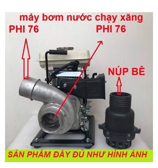 Máy bơm nước chạy bằng xăng honda - f152 - gx 100