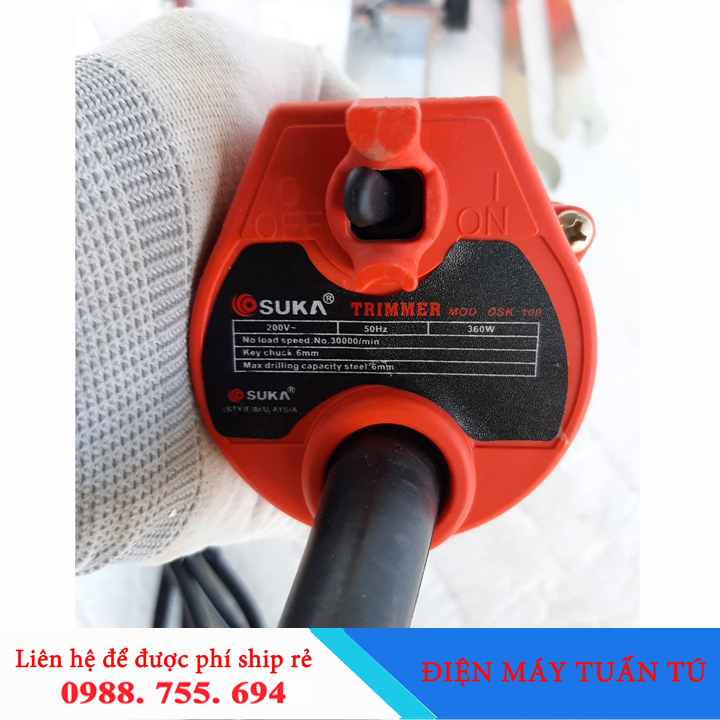 Máy soi mộng gỗ mini Nhật Bản OSUKA 6.35mm