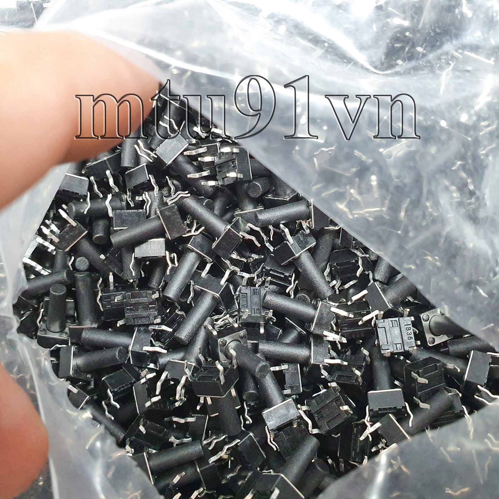 Nút Nhấn 4 Chân 6x6x13mm DIP