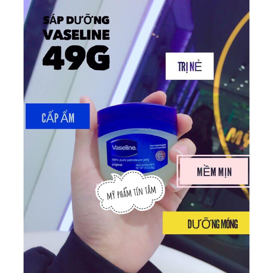 Sáp Dưỡng Ẩm VASELINE Mỹ 49g Đa Năng