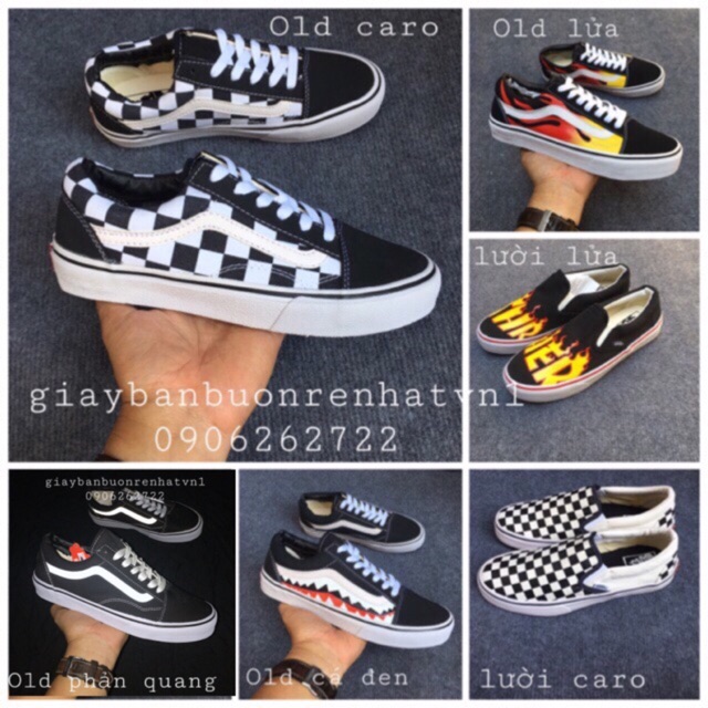 [ TẶNG HỘP + DÂY GIÀY]Giày thể thao nam nữ vans old  skool