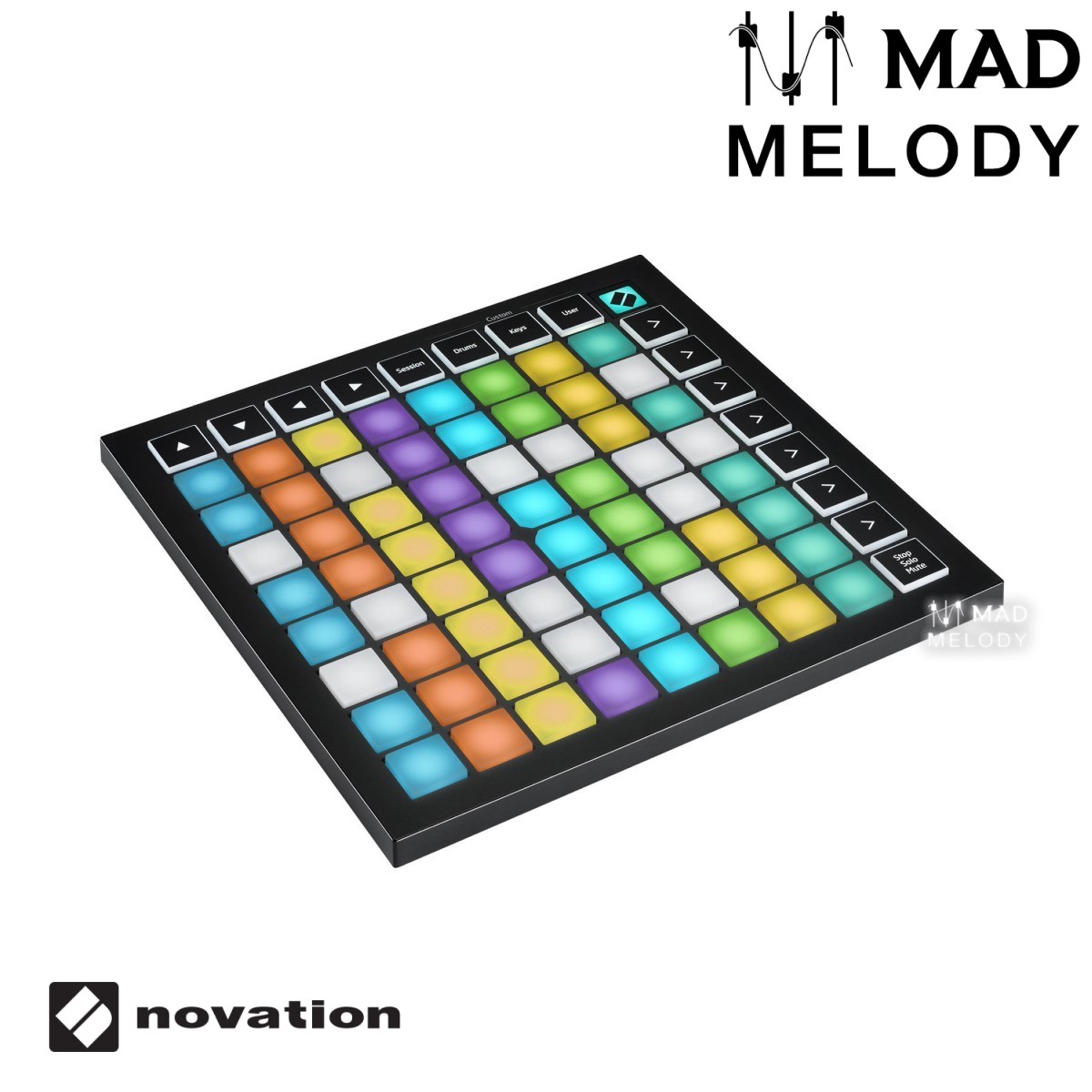 Novation Launchpad Mini MK3 MIDI Grid Controller [bàn làm nhạc/chơi nhạc điện tử, đời thứ 3, NEW]