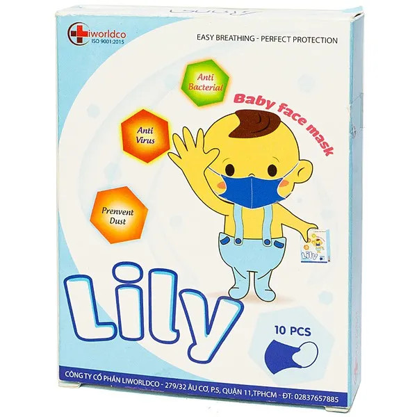 Khẩu Trang Y Tế Em Bé Lily (H/10c)