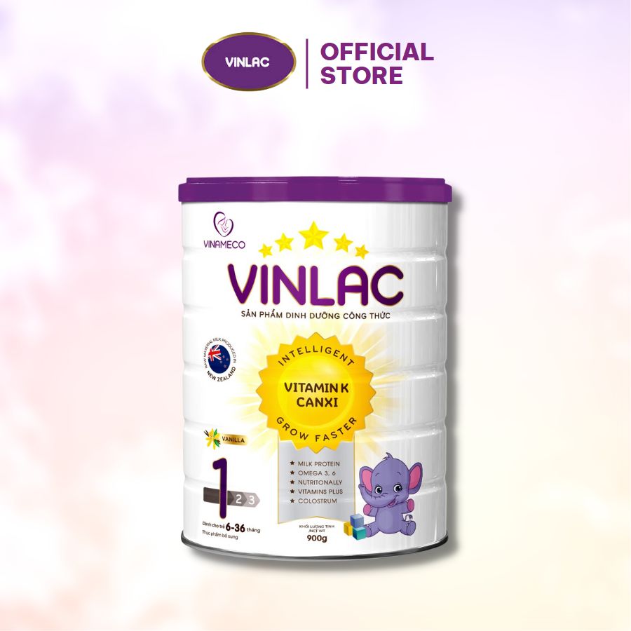 Sữa bột Vinlac số 1 900g