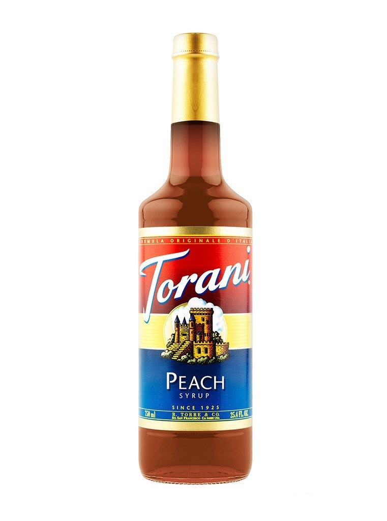 Syrup Torani Chai Thủy Tinh Hương đào (Peach)