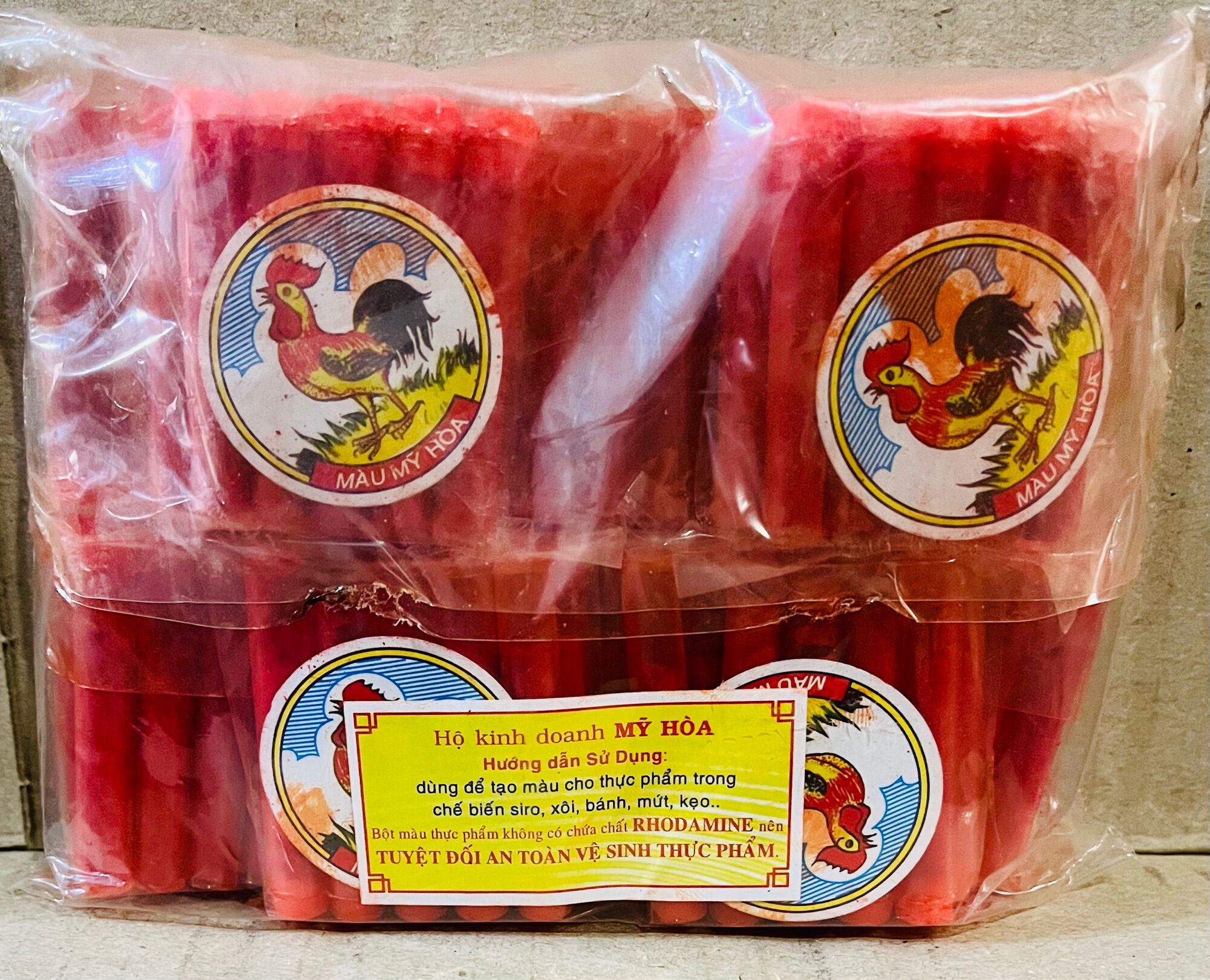 Combo 10 ống (1 ống-0,25g) Bột thơm Vani (Vanilline)