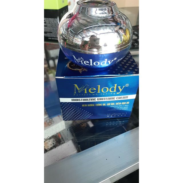 Kem Melody Trắng Da Giữ Ẩm 12g
