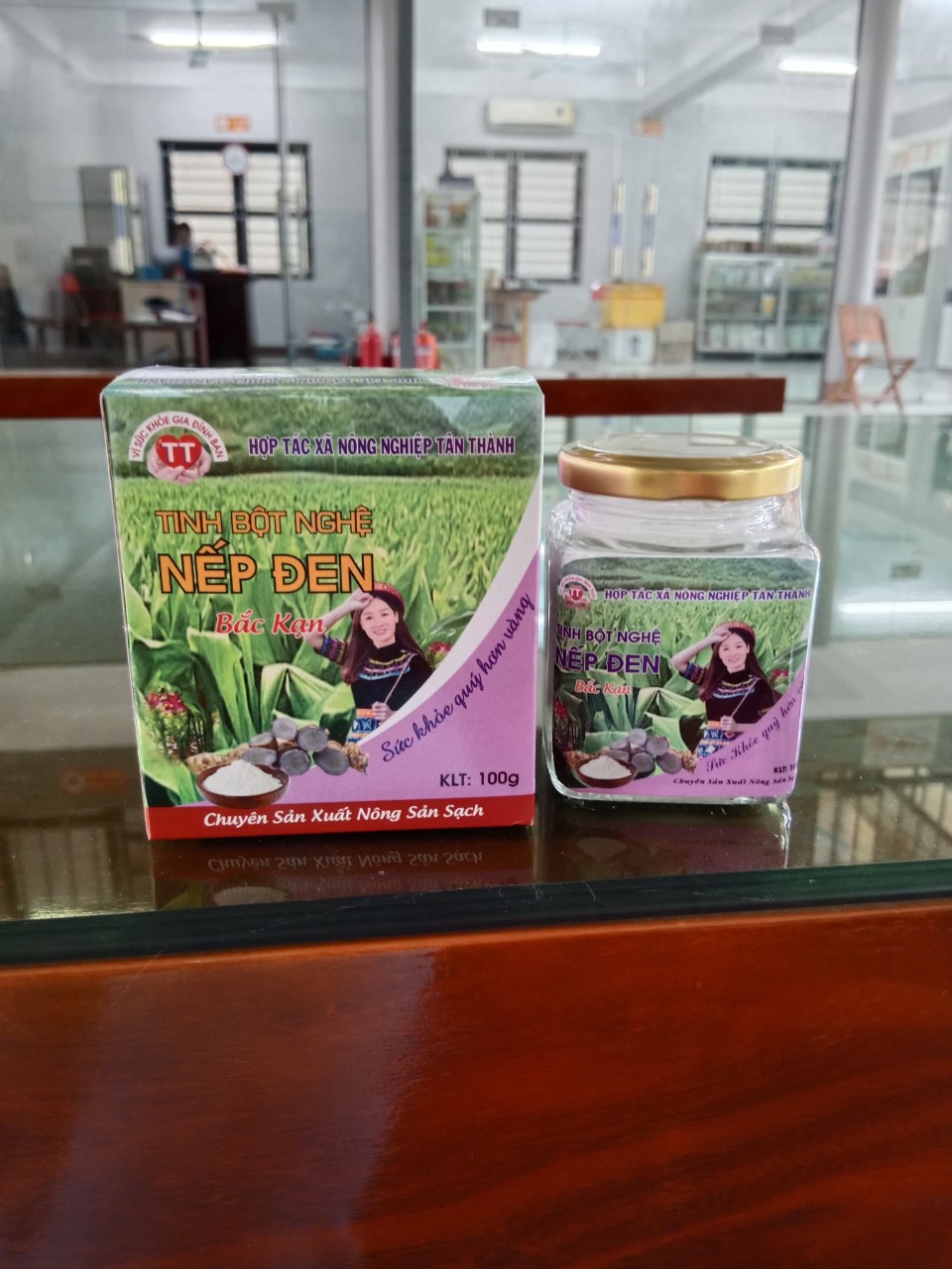 Tinh bột nghệ đen nguyên chất - 100g