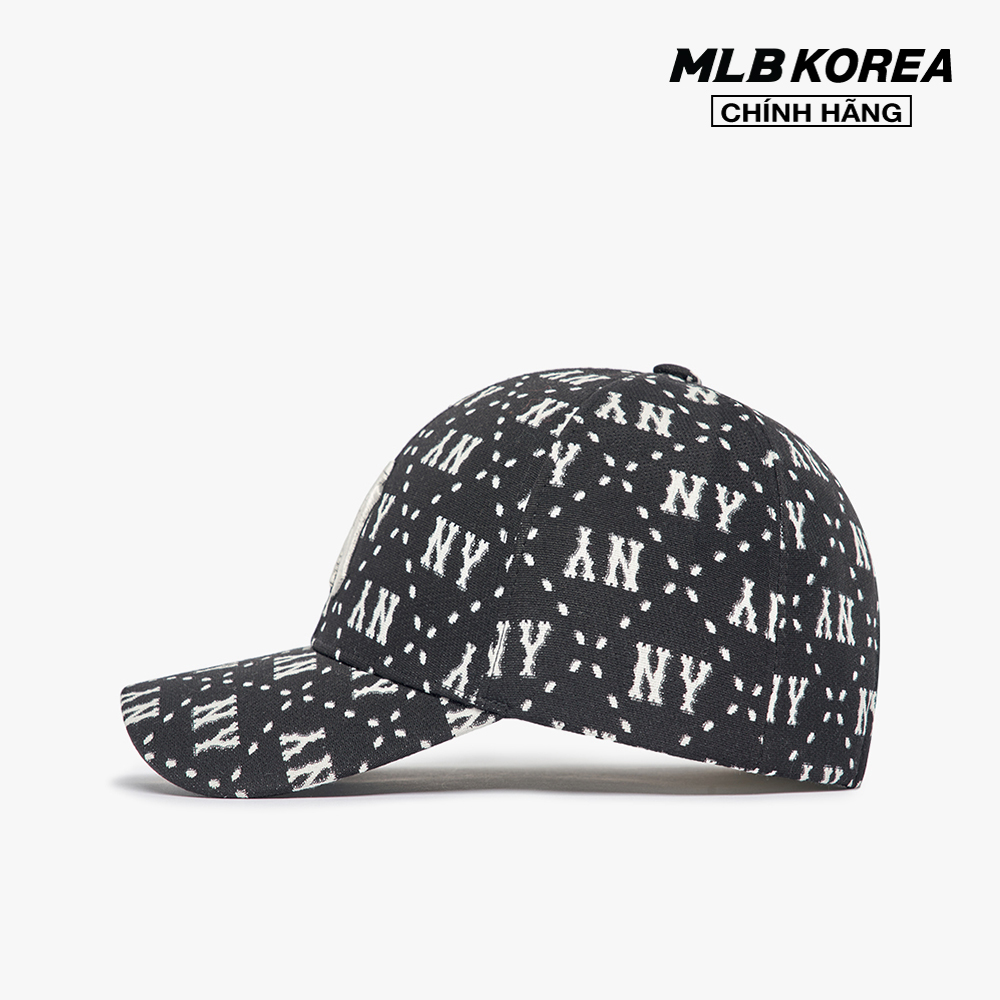 MLB - Nón bóng chày unisex Dia Monogram Structured 3ACPM023N-50BKS