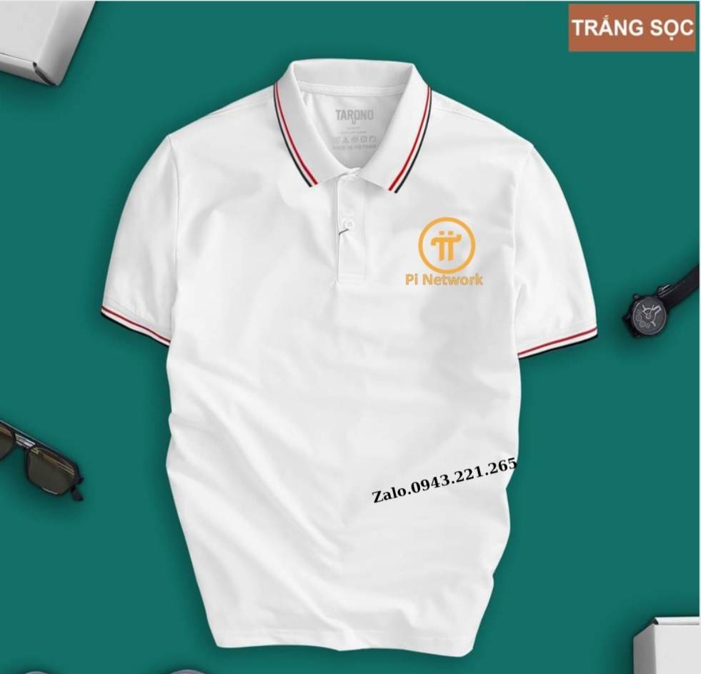 Áo Thun Nam Polo pi network Trẻ Trung Thời Trang cao cấp