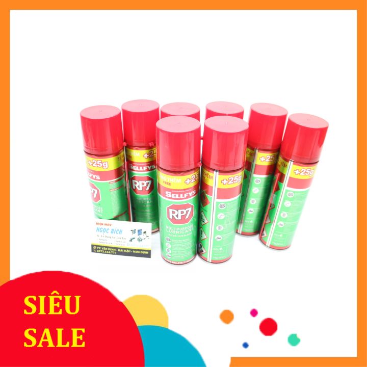 [RẺ VÔ ĐỊCH] RP7 Chai Xịt Chống Rỉ Sét 175g