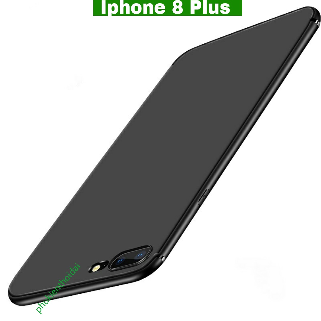 Ốp lưng Iphone 8 Plus dẻo màu siêu mỏng ôm máy cao cấp