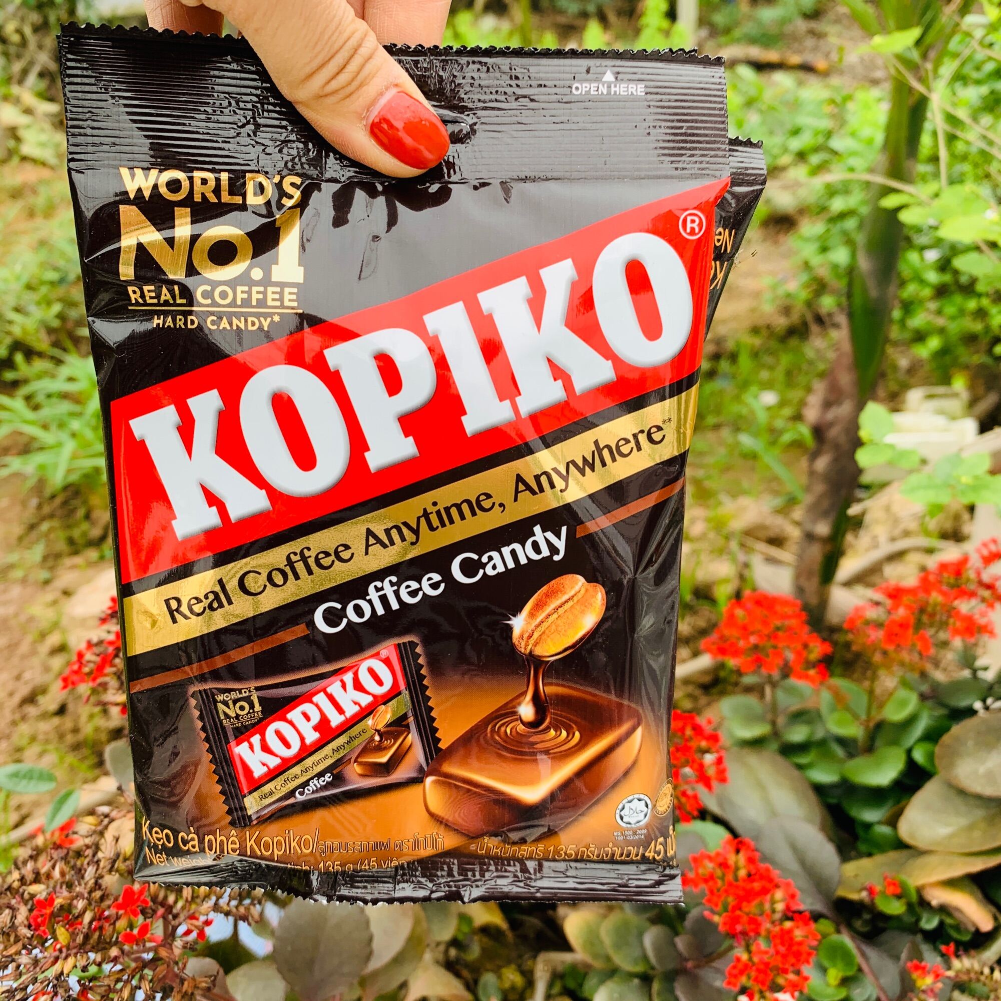 KẸO HƯƠNG CÀ PHÊ KOPIKO GÓI 135G