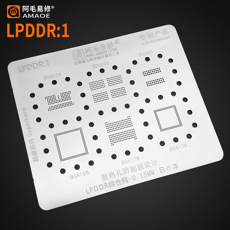 Vỉ làm chân ổ cứng lpddr1