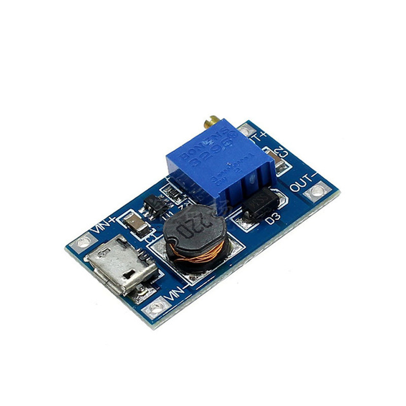 001 Bo mạch tăng áp 2A DC-DC MT3608