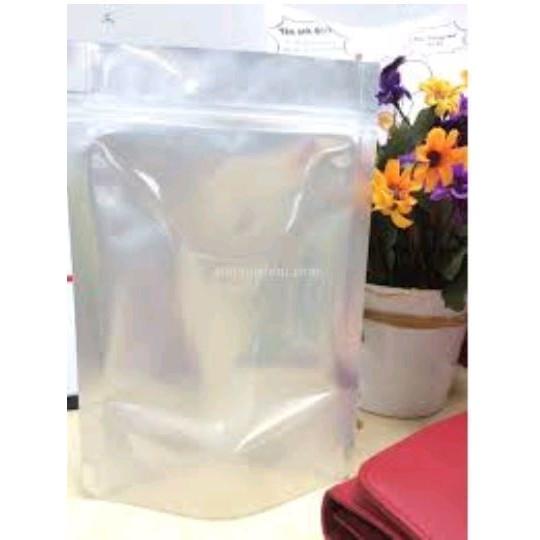[HCM]0.5 kg Túi zip bạc (loại đựng 100g-200g khô gà)