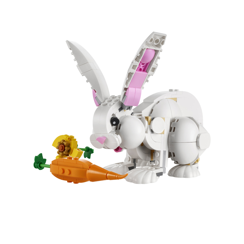 Đồ Chơi Lắp Ráp LEGO Creator Thỏ Trắng Dễ Thương 31133 (258 chi tiết)