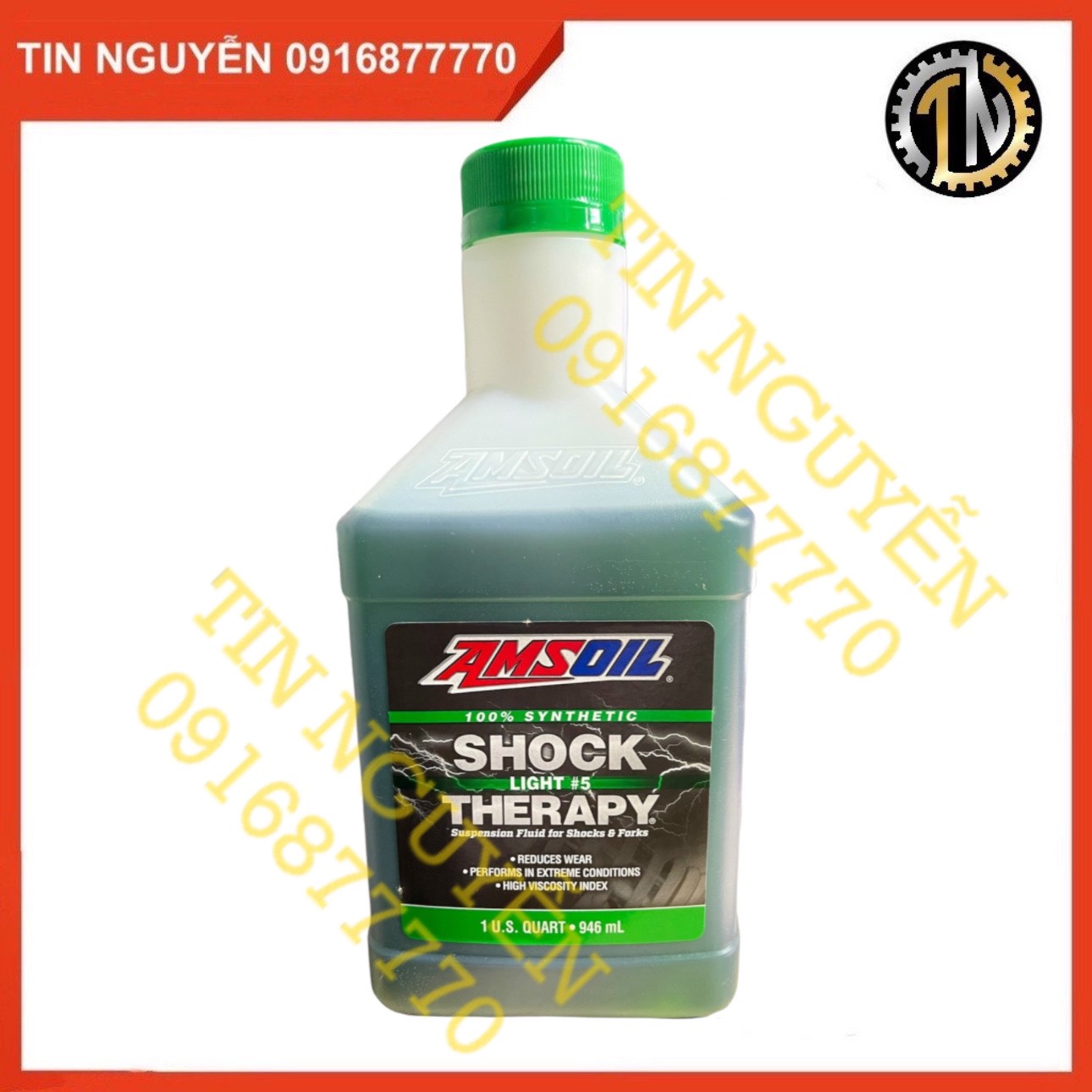 Dầu phuộc Amsoil Shock Therapy Light 5 hàng chính hãng 946ml