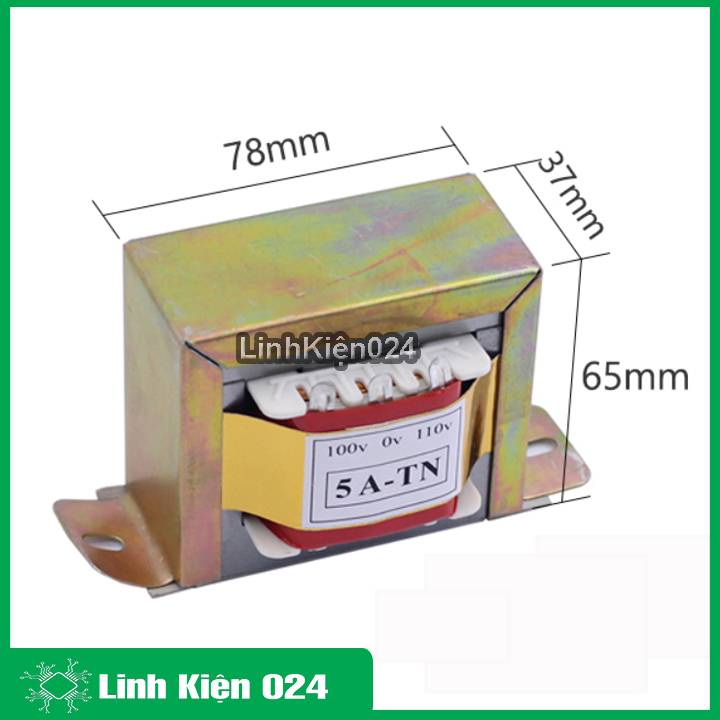 Biến áp đổi nguồn 220V về 110V-100V 5a