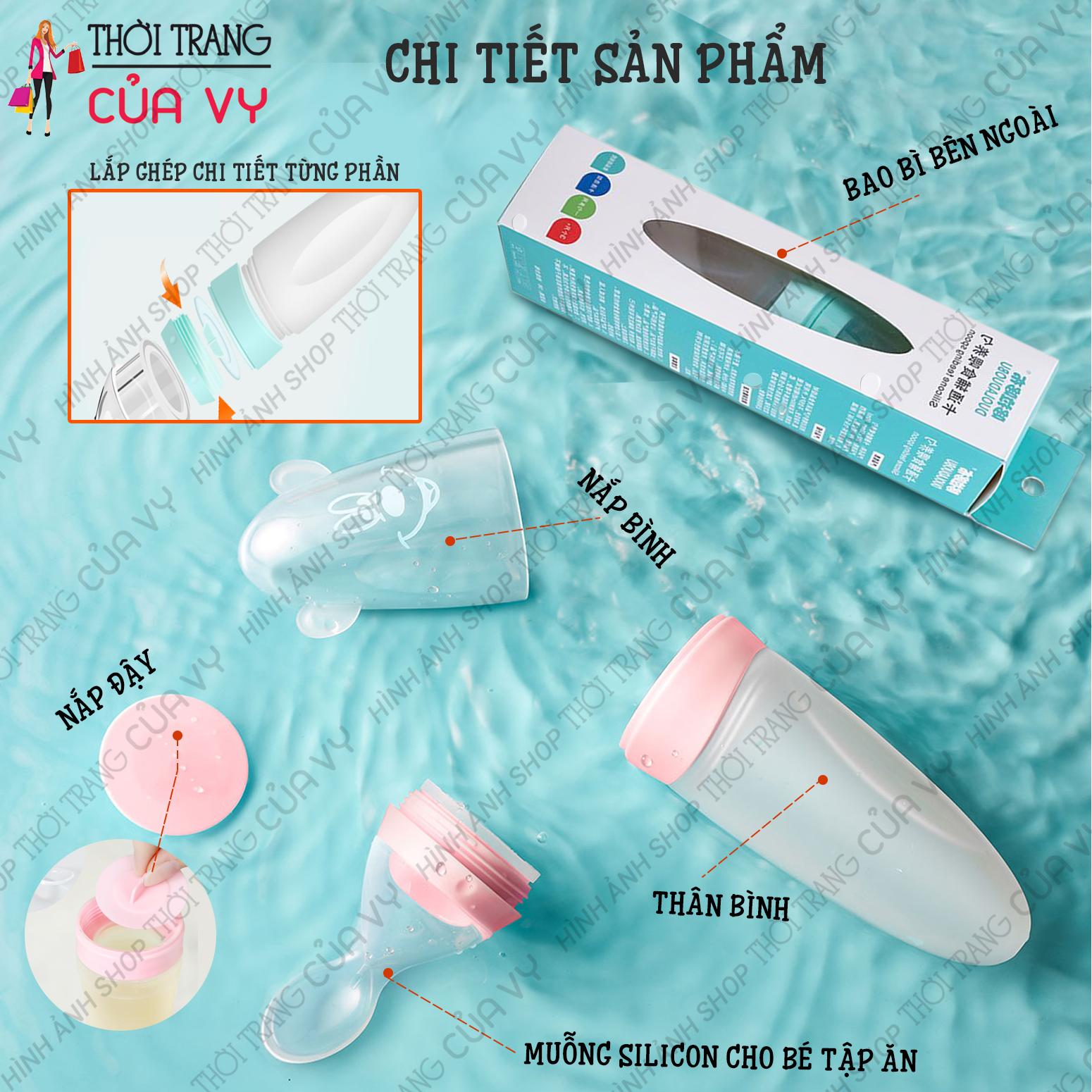 Bình thìa ăn Dặm Cho Bé