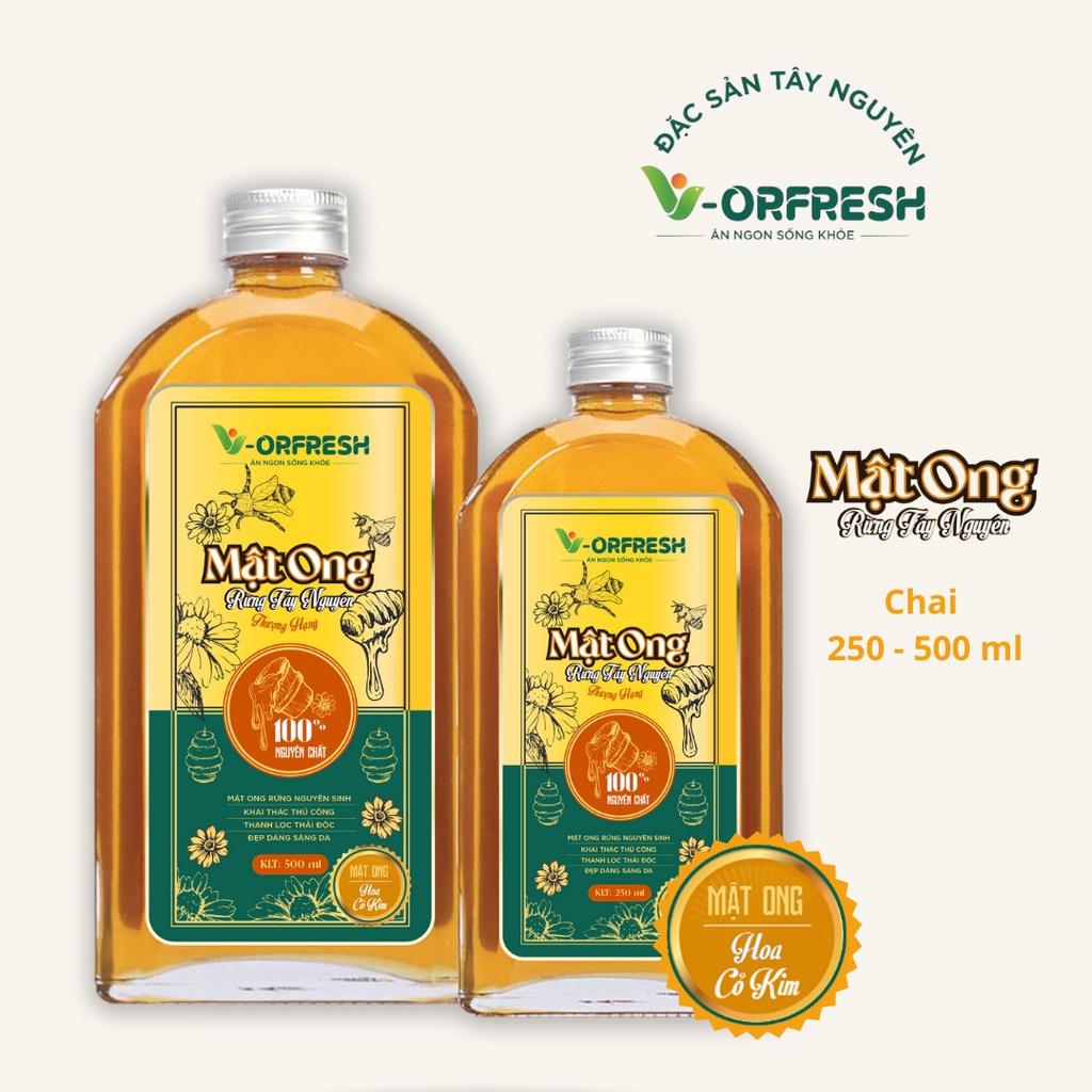 Mật Ong Hoa Cỏ Kim V- ORFRESH 250/500/1000ml