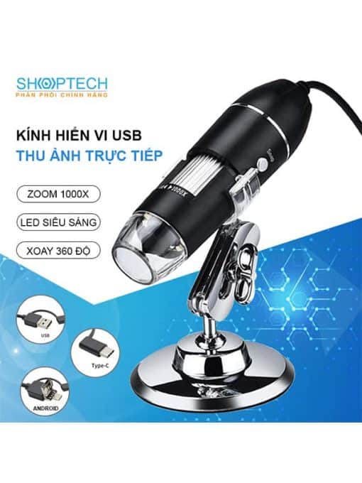 Kính hiển vi điện tử USB 1000X