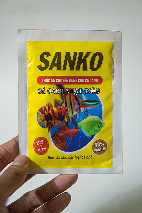 "hoàn tiền đến 10%" thức ăn hỗ trợ toàn diện cho cá cảnh sanko 20g