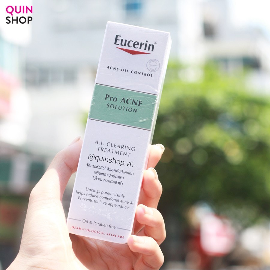 Kem Giảm Mụn Eucerin Pro Acne Solution A.I Clearing Treatment (5/2023)