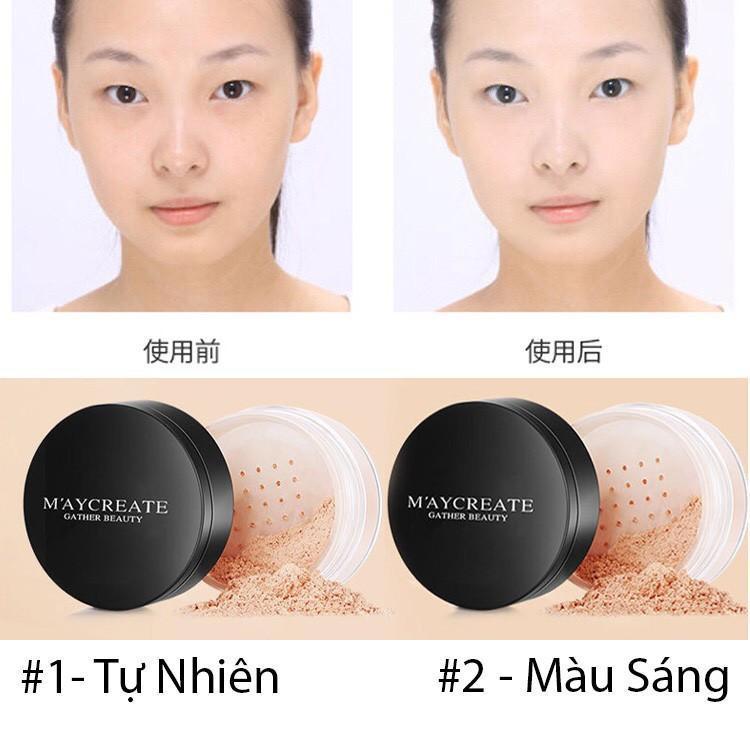 [HCM]Phấn Phủ Che Khuyết Điểm Maycreate Hàng Nội Địa Trung