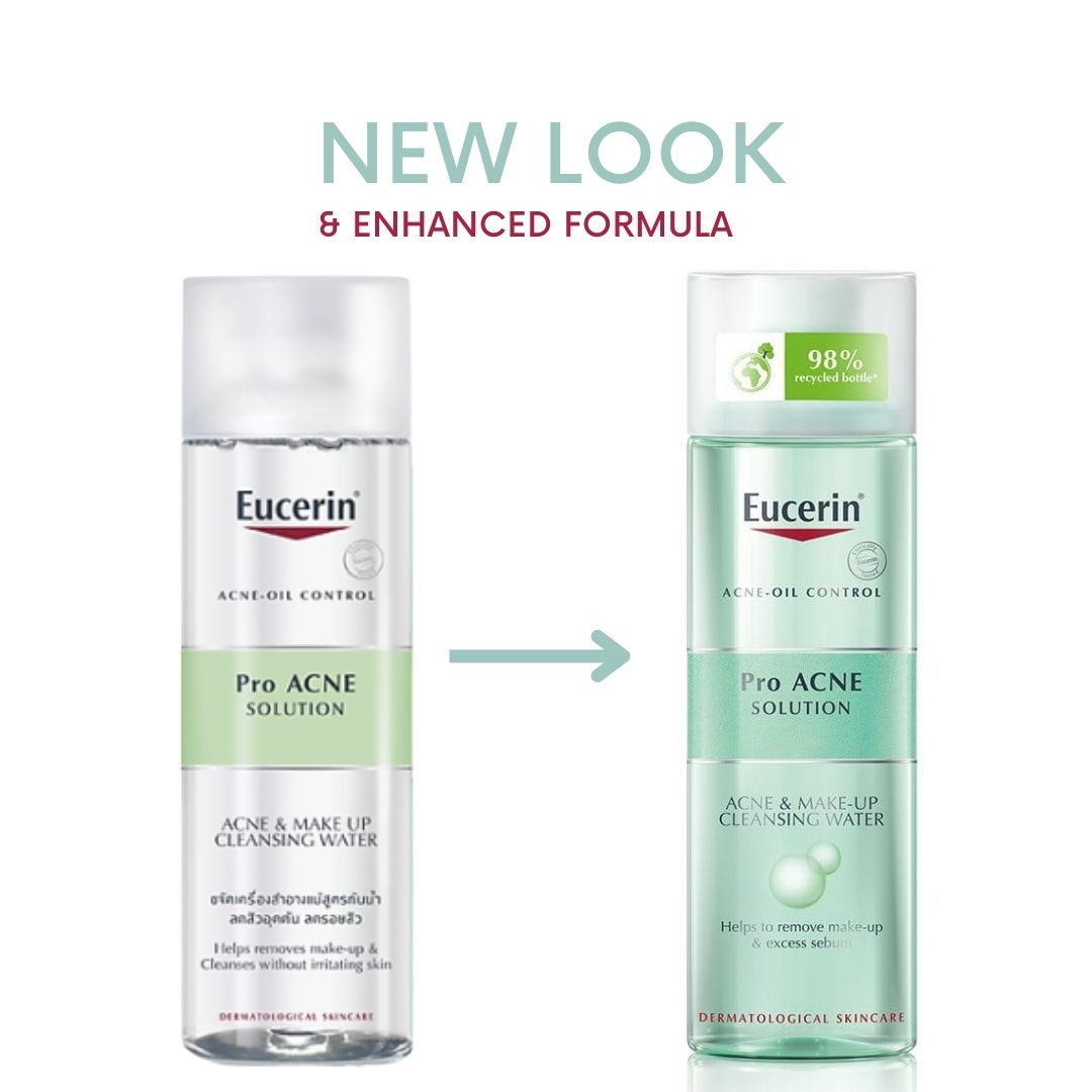 Nước Tẩy Trang Eucerin Cho Da Dầu Mụn - EUCERIN ProACNE Solution Acne & Makeup Cleansing Water 200ml