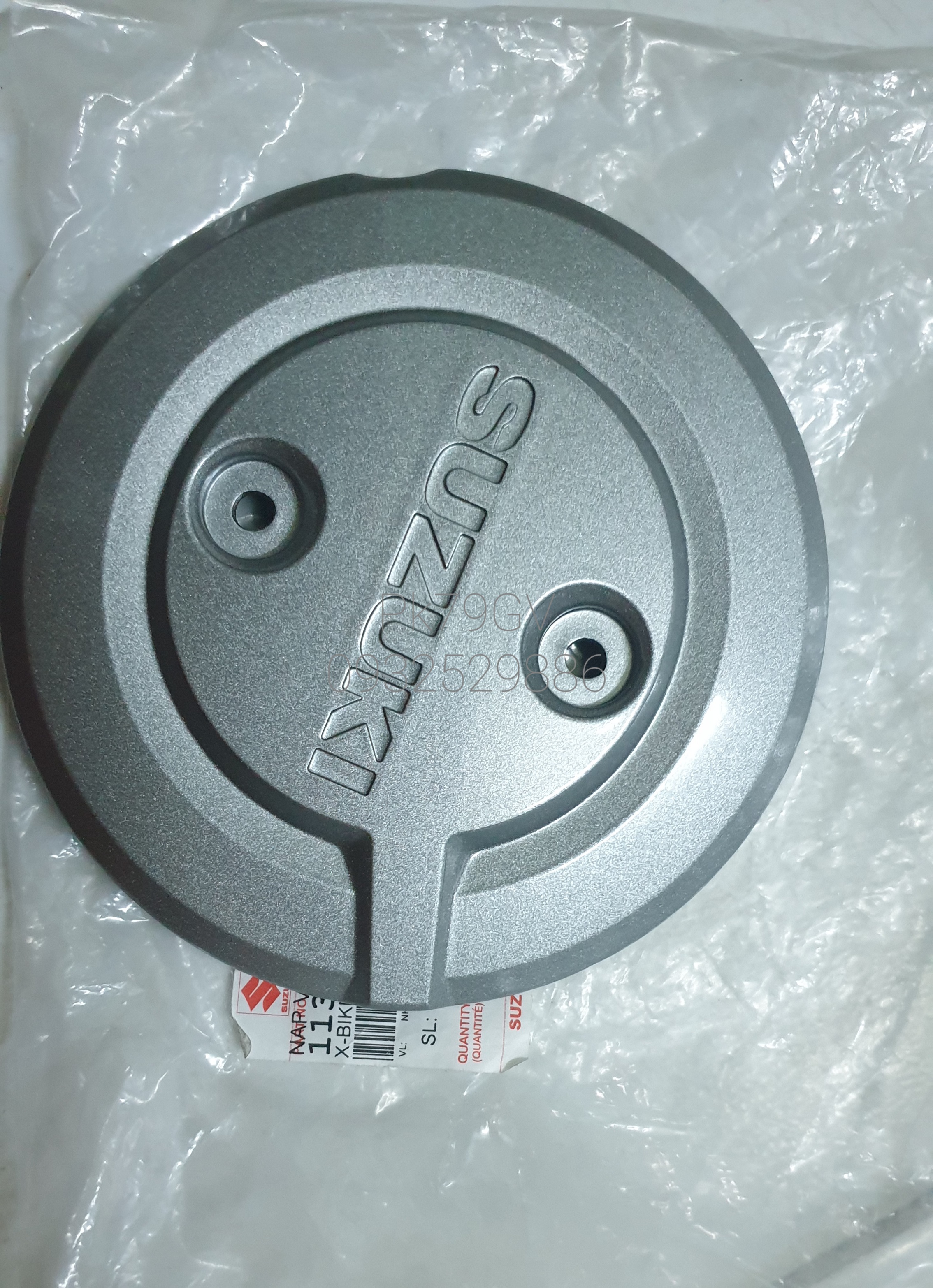 nắp nhựa bên nồi( nắp tròn ly hợp) dòng xe suzuki viva 110, axelo, xbike vs shogun