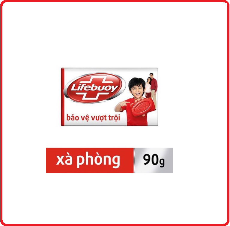 Xà Phòng Diệt Khuẩn LIFEBUOY Cục 90g