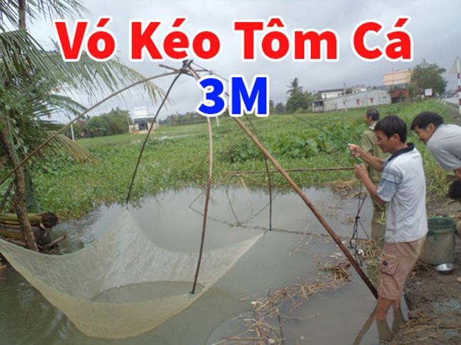 Lưới vó kéo cá - Vó 3m
