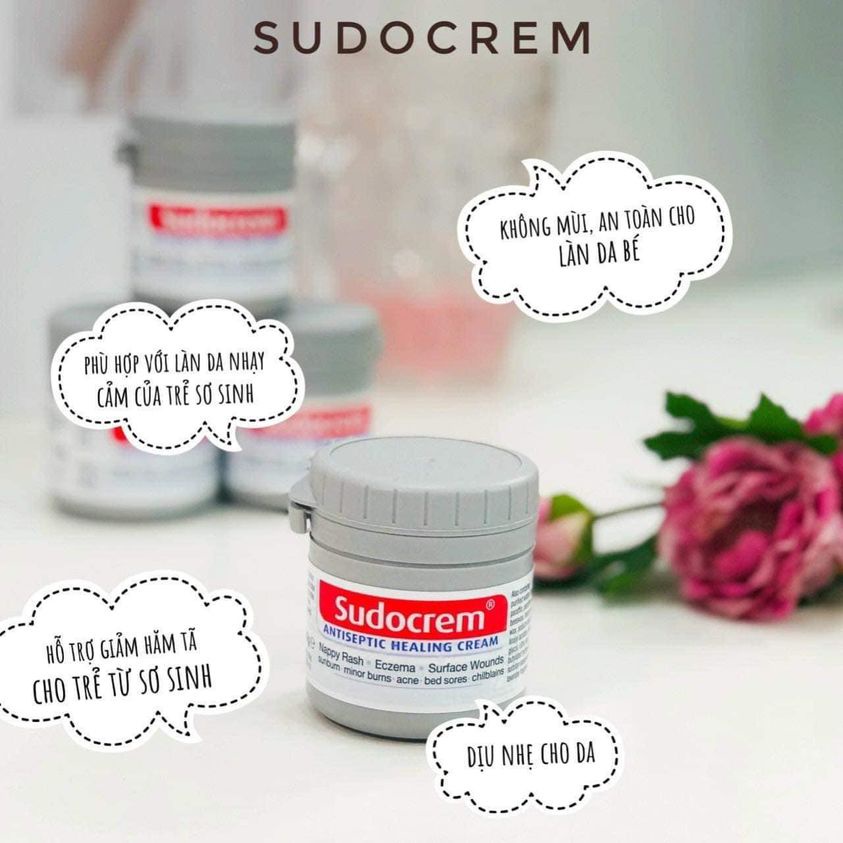 Kem Hăm Tã Sudo Crem Hộp 60gr Cho Bé