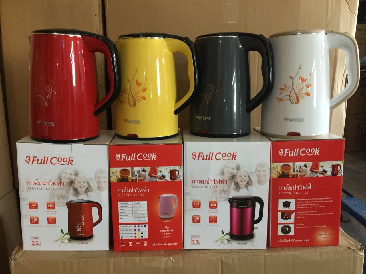 Ấm đun nước siêu tốc 2.5 lít Full cook