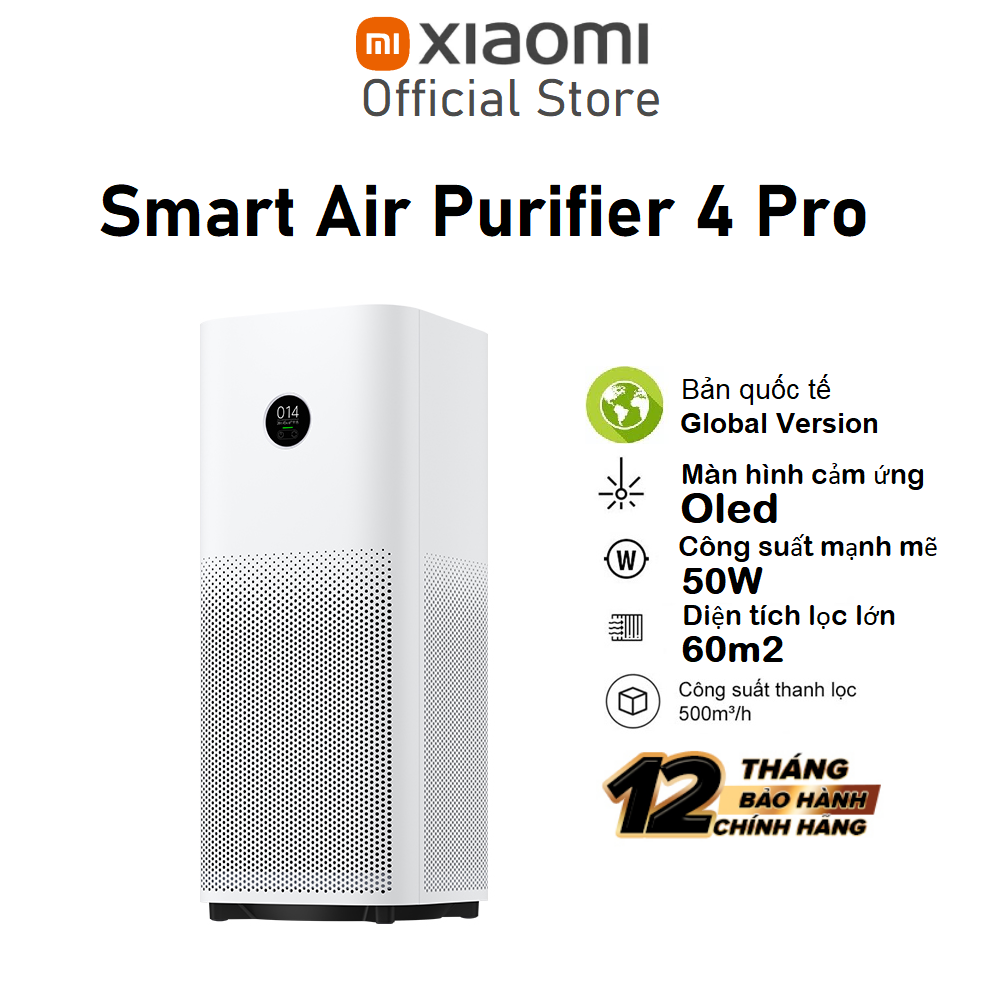 Xiaomi smart air purifier 4 pro EU International version-12 months warranty original
