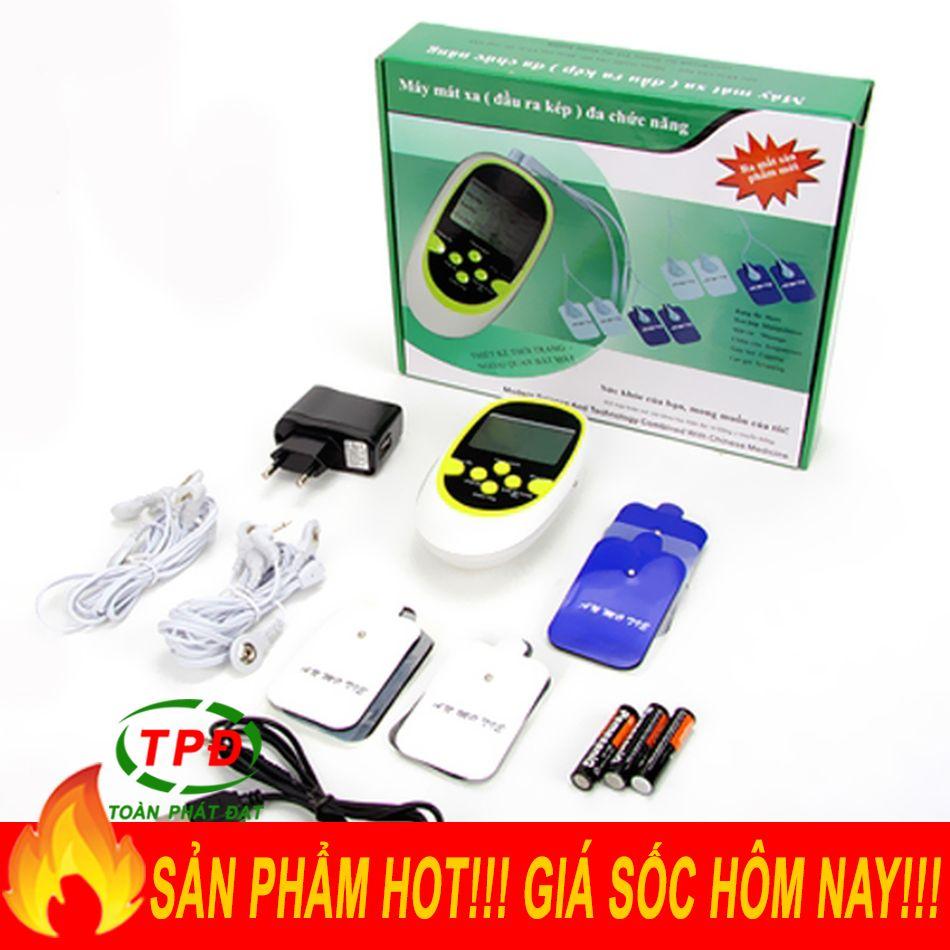Máy mát xa xung điện 8 miếng dán, máy mát xa trị liệu, máy mát xa 8 miếng dán