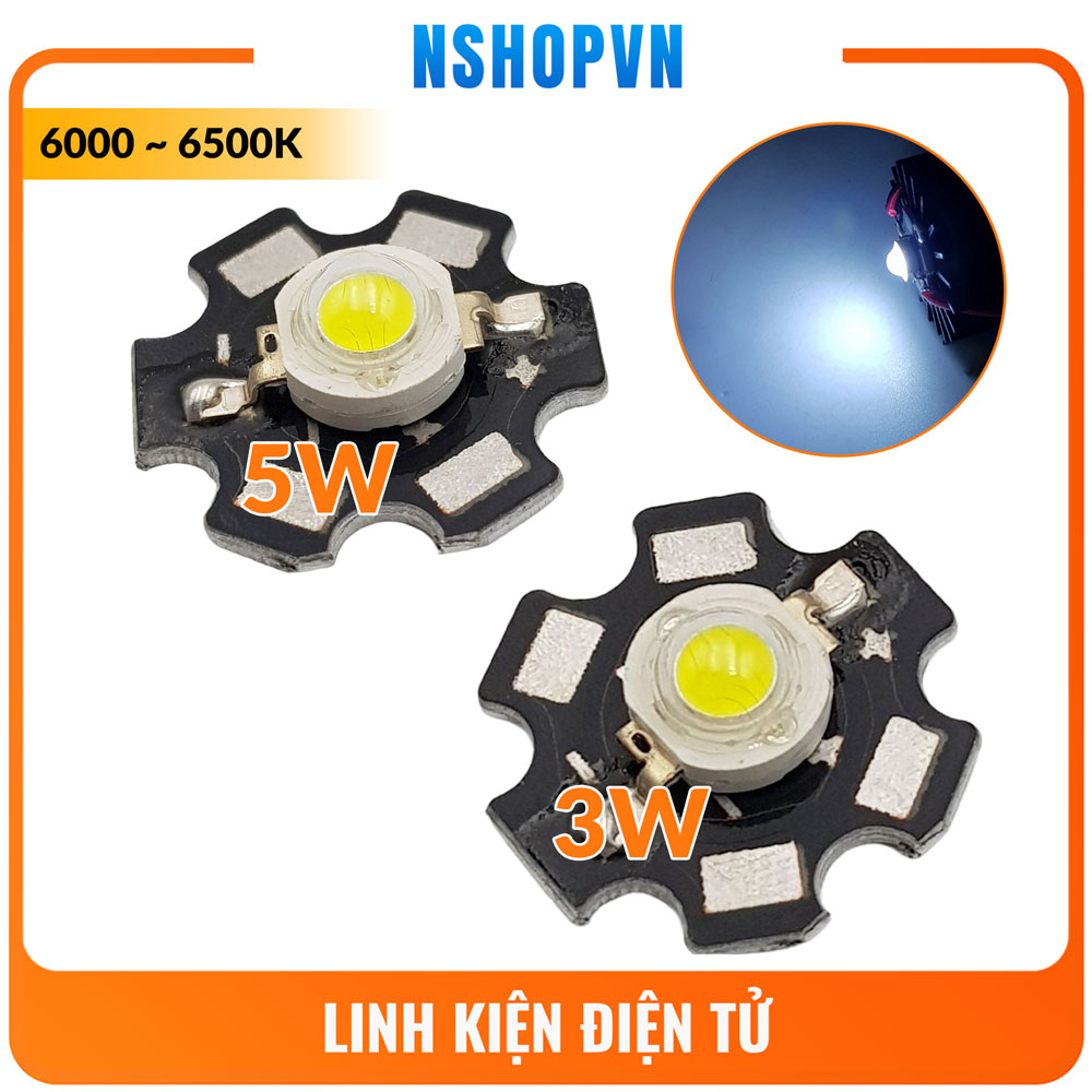 Chip Led siêu sáng 6000 - 6500K