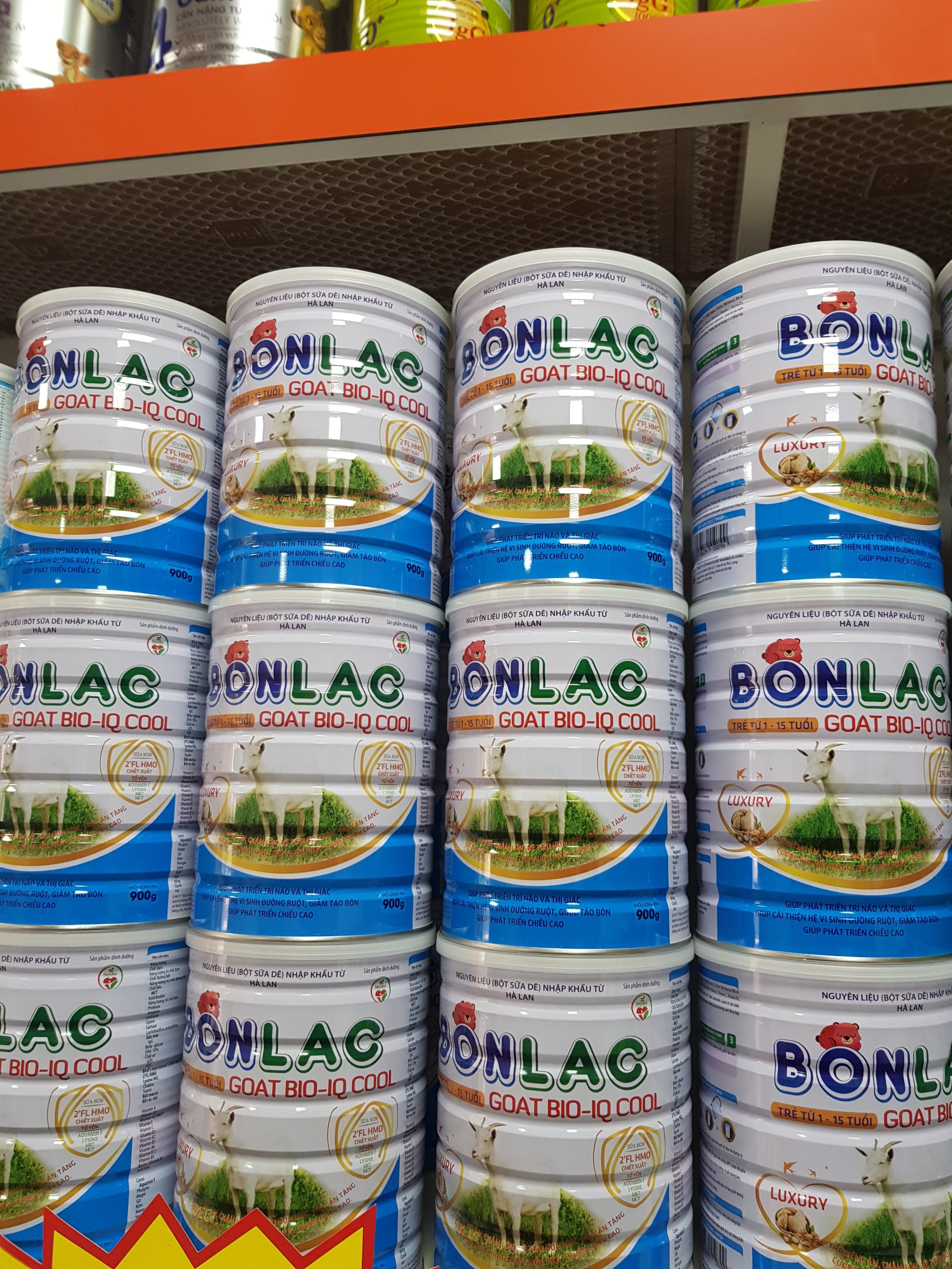 BONLAC GOAT BIO – IQ COOL LUXURY 900g (sữa dê)