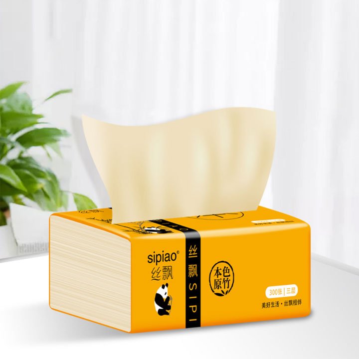 COMBO 10 Gói Giấy Ăn Gấu Trúc 3 Lớp