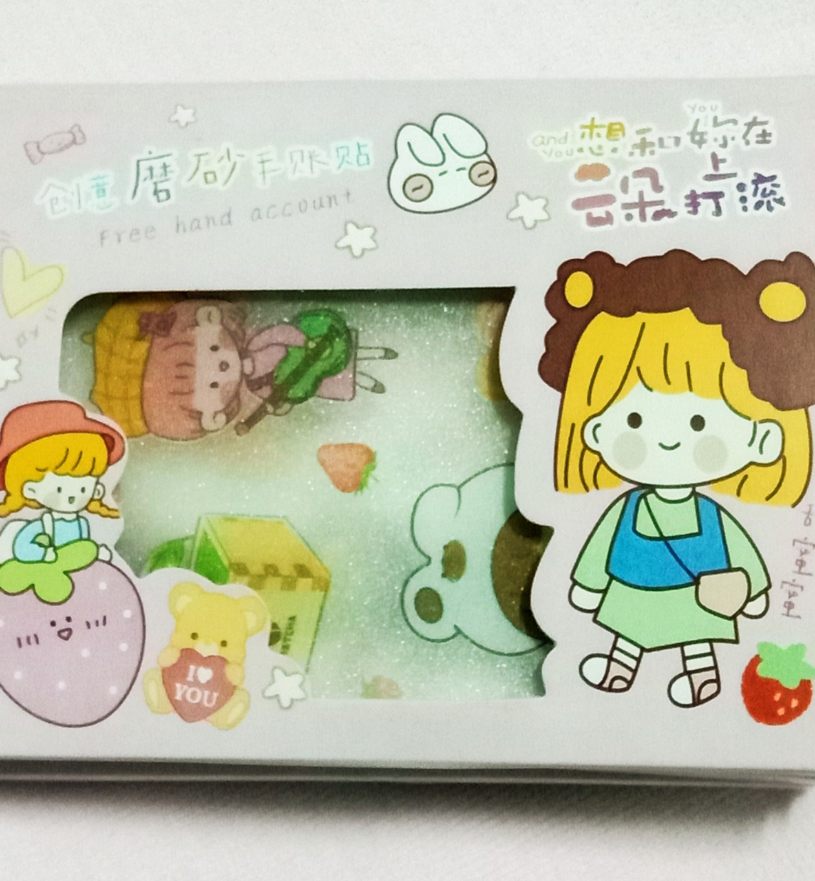 Sticker 3D họa tiết trang trí