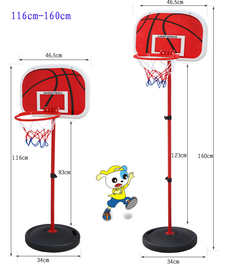 [HCM]Đồ Chơi Bóng Rổ Cho Bé Trụ Sắt 145cm