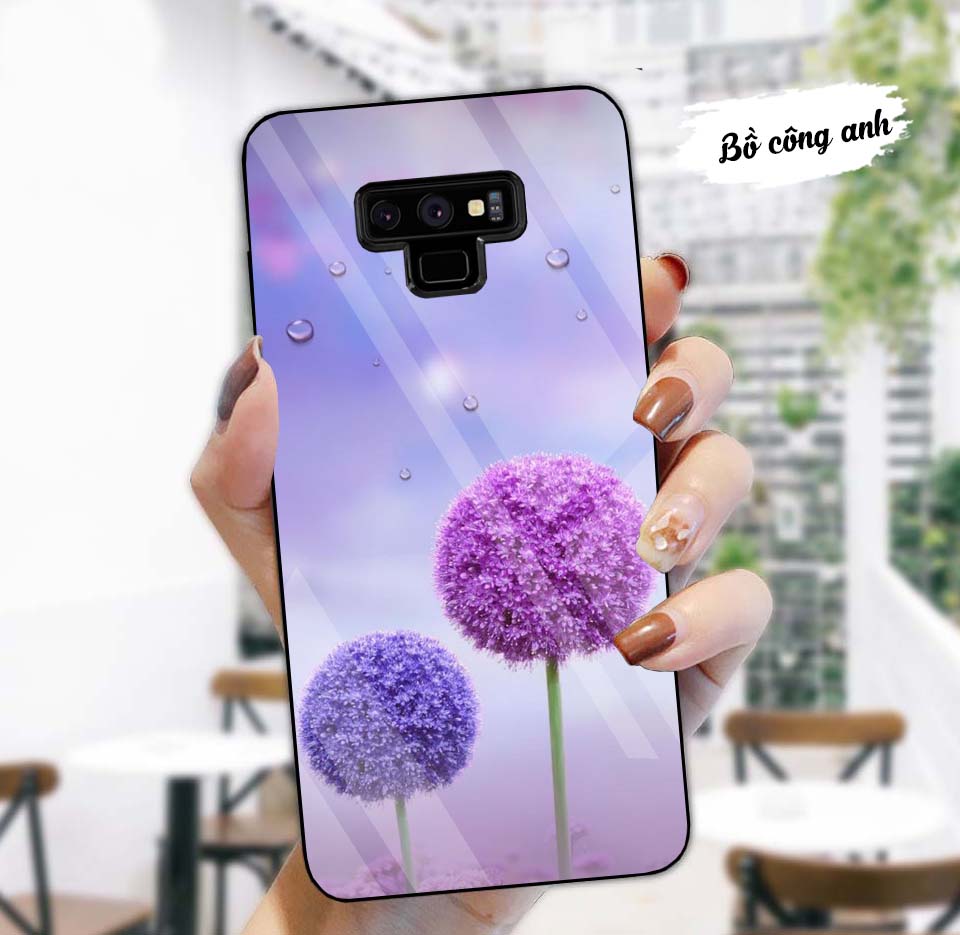 Ốp Lưng Samsung Galaxy Note 9 Lưng kính cường lực Sang Trọng, Sáng Bóng