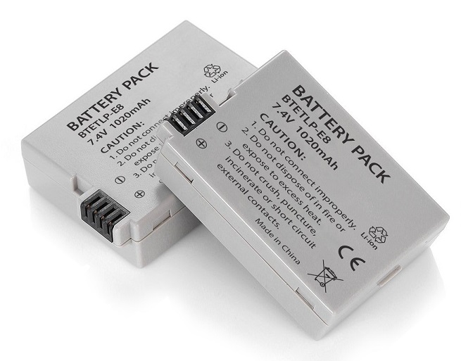 Pin máy ảnh LP-E8 - Hàng nhập khẩu