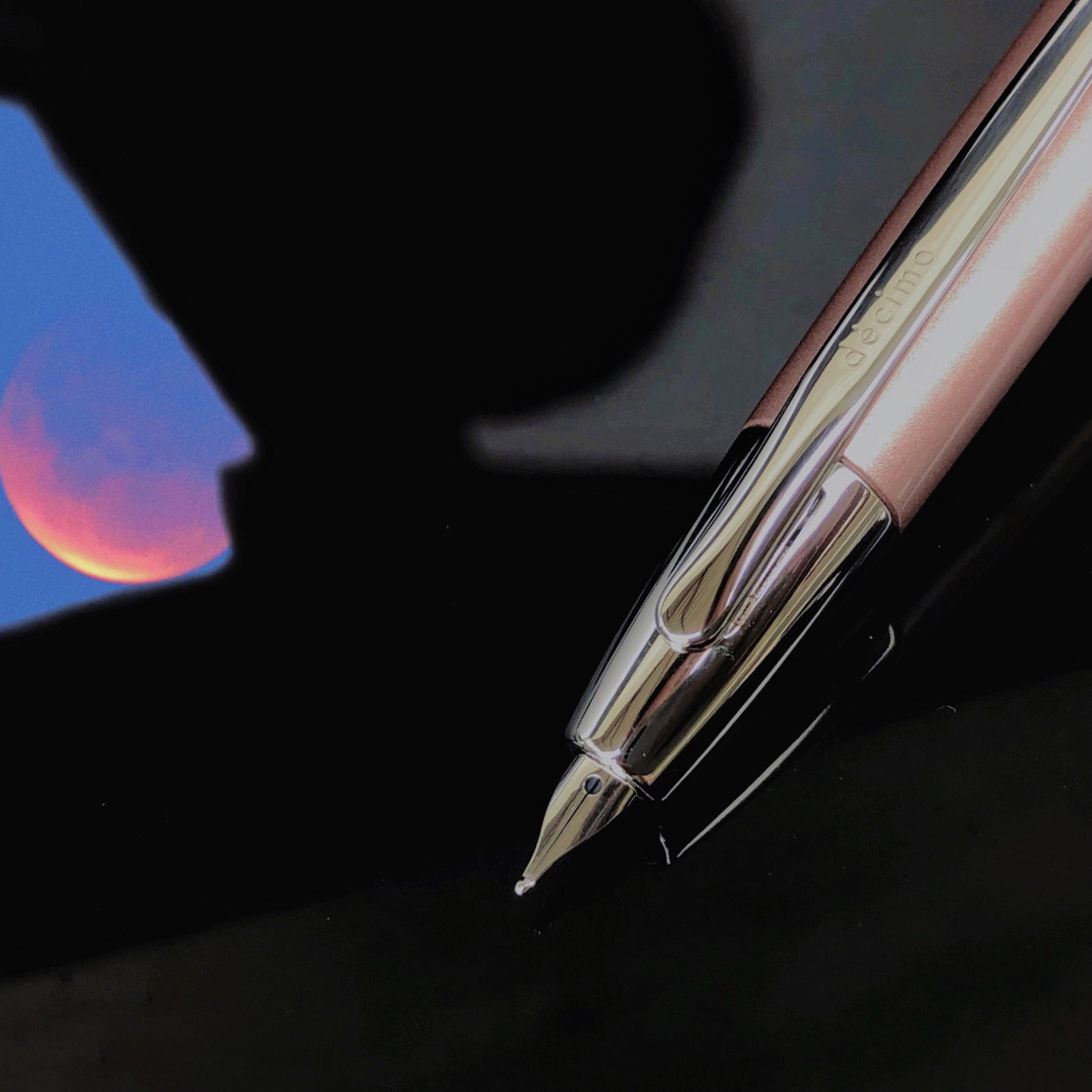 Bút Máy Pilot Capless Vanishing Point Decimo - Champagne Pink - Hồng Sâm Panh